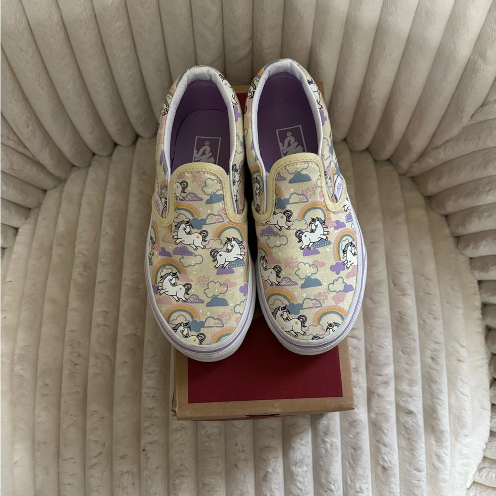 Unicorn Vans Girls size 1Y